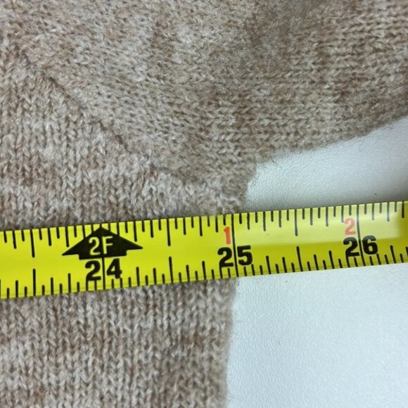 See U Soon Beige Long Sleeved Crewneck Sweater - Picture 5 of 11